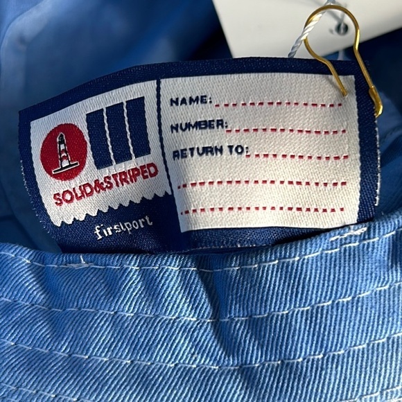 Solid & Striped Blue Bucket Hat - Picture 4 of 7